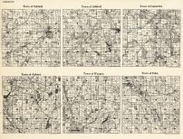 Fond Du Lac County - Oakfield, Ashford, Lamartine, Auburn, Waupun, Eden, Wisconsin State Atlas 1930c